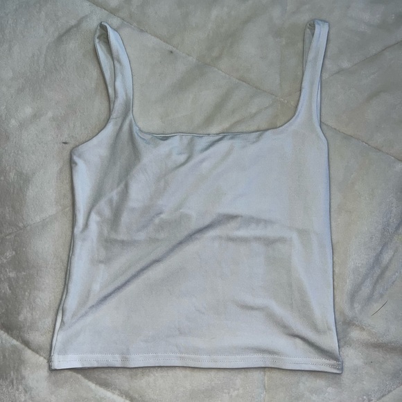 AMAZON Ruched Tank Top - Picture 2 of 2